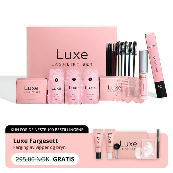 Luxe Lashlift Sett + Gratis Fargesett